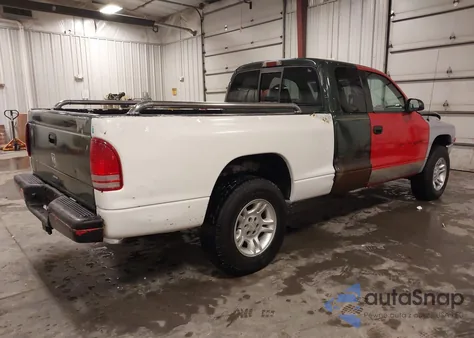 1997 Dodge Dakota Slt/Sport from USA, damaged, VIN 1B7GG23Y6VS145997